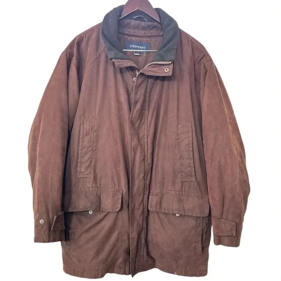Aberdeen Sportswear Winter Coat w/ Removable Lining Sz L - Picture 1 of 7